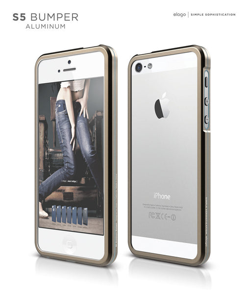 S5 Aluminium Bumper Case for iPhone 5/5S