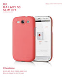 G5 Samsung Galaxy S3 Slim Fit Case