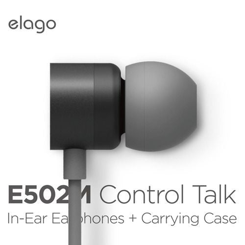 Elago E502M Control Talk In-Ear Earphones - Carrying Case included